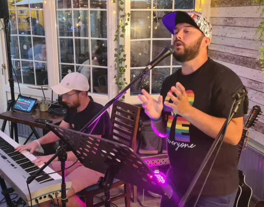 Midnight Drive will perform on the Pride aLive Stage at Reading Pride's Love Unites 2022