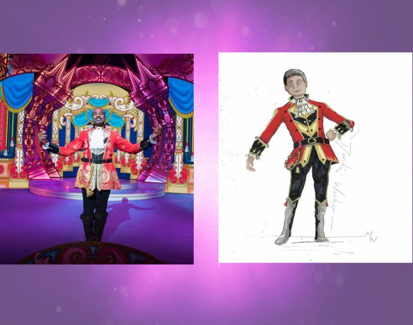 Dandini (Cinderella) Costume Design