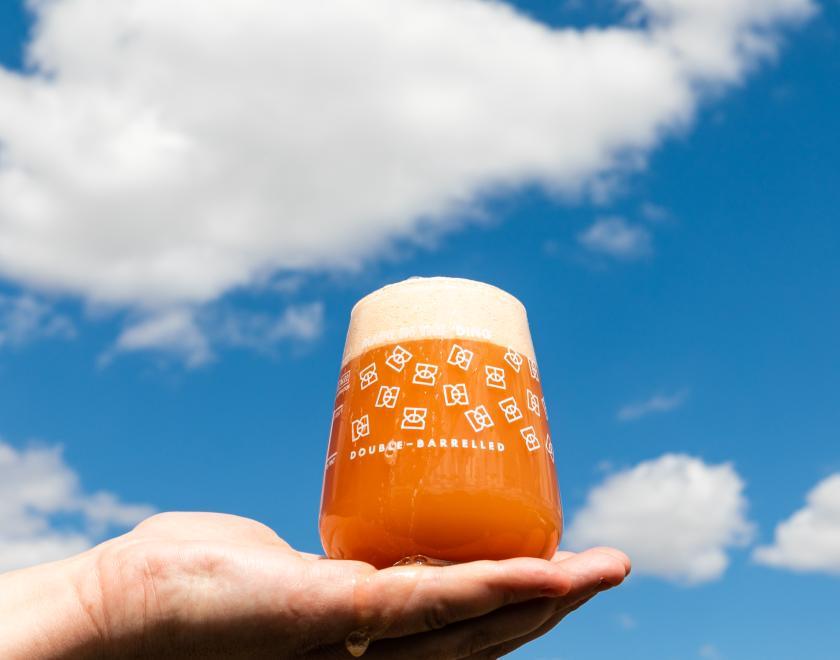 Sour beer at Double-Barrelled Brewery in Reading