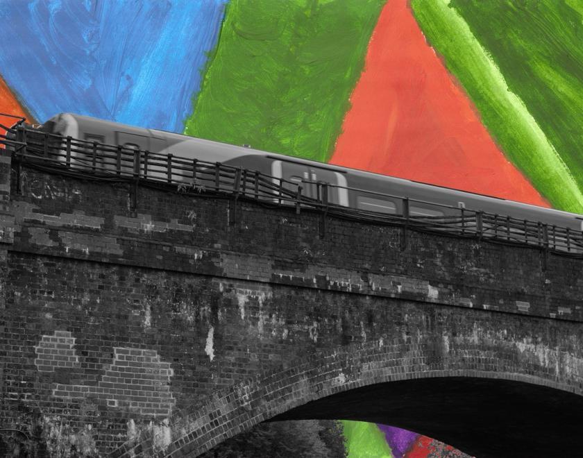 Adam’s Skyscrape  - Adam Harris: on display at the Terraces and Towpaths: Art from a River Town exhibition