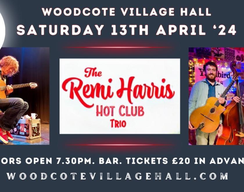 Gypsy Jazz with the Remi Harris Hot Club Trio