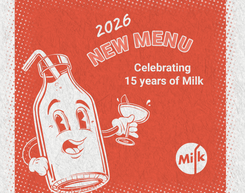 Milk Reading Menu Launch 