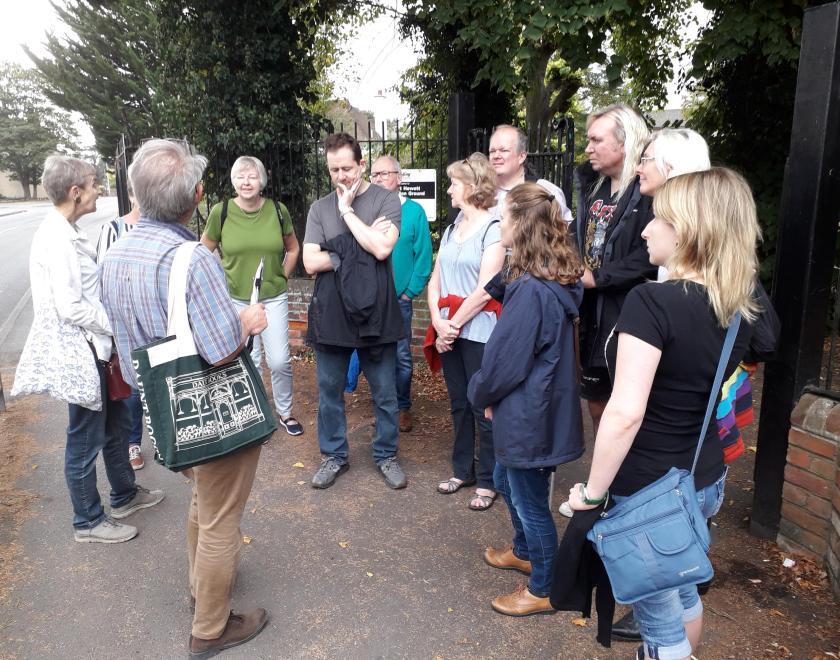 A group of walkers doing this Walkabout 