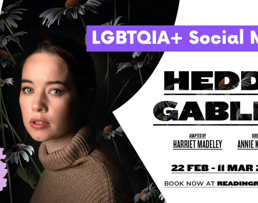 LGBTQIA+ social mixer in collaboration with Reading Rep Theatre