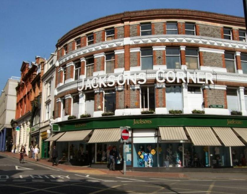 Jacksons Department store before Closure in 2013
