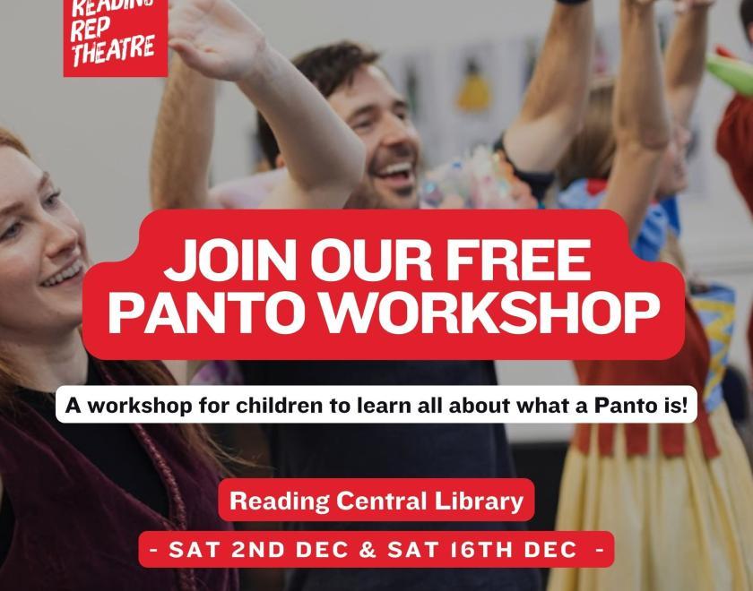 Panto Workshops with Reading Rep Theatre