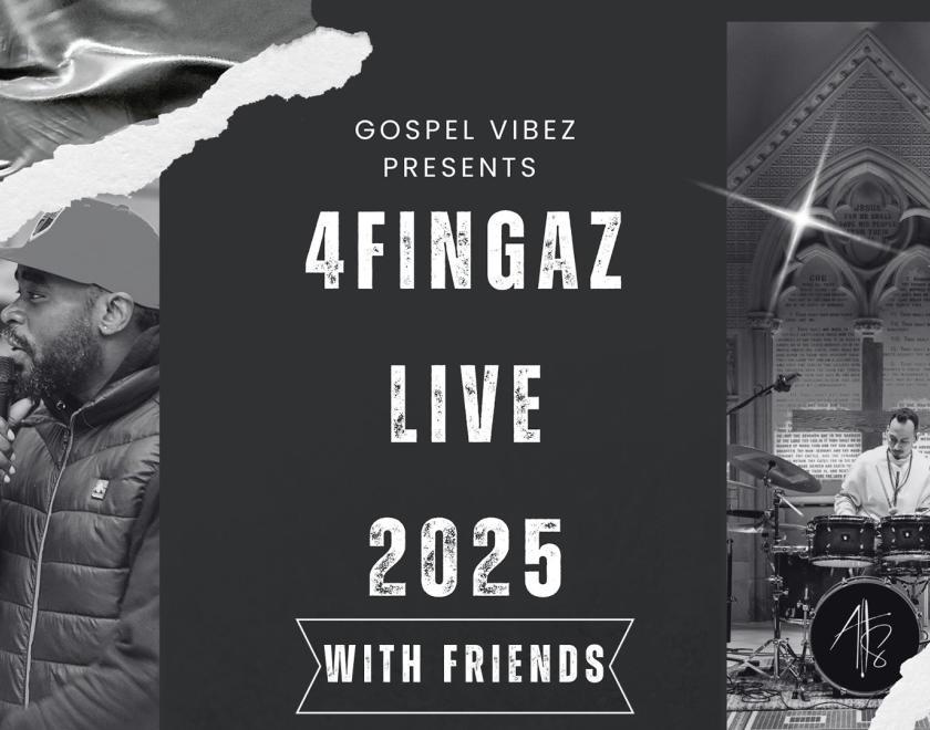 4Fingaz Live poster featruing live performers on stage