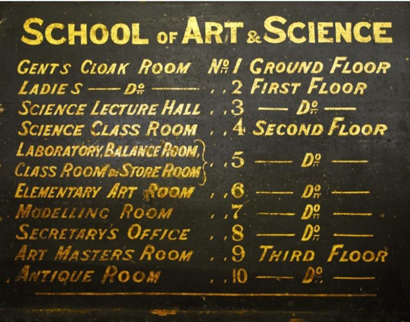 School of Art and Science building guide