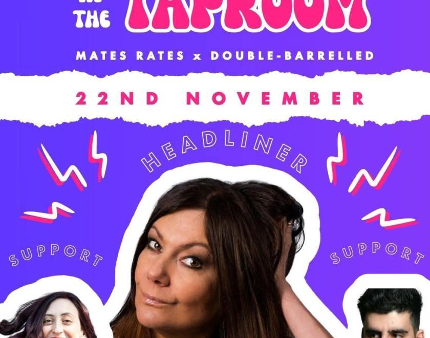 Comedy at The Taproom September with headliner Fiona Allan