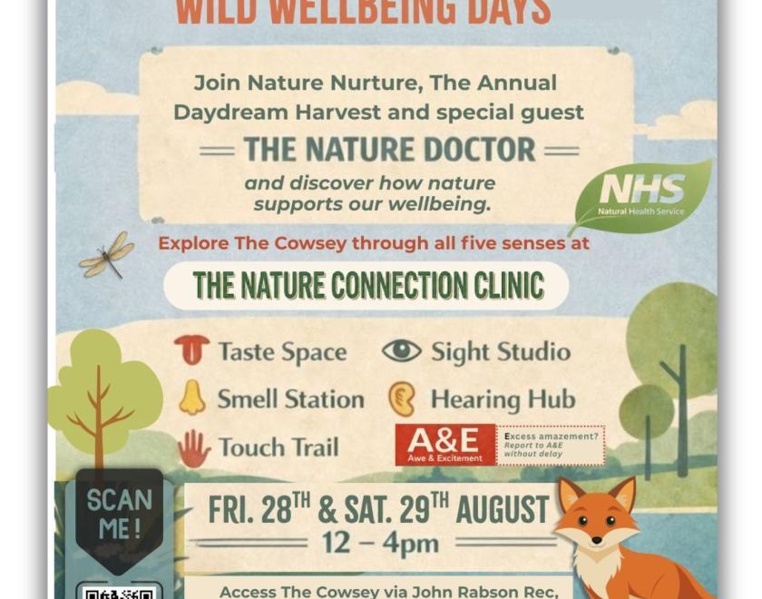 Poster with details of the event