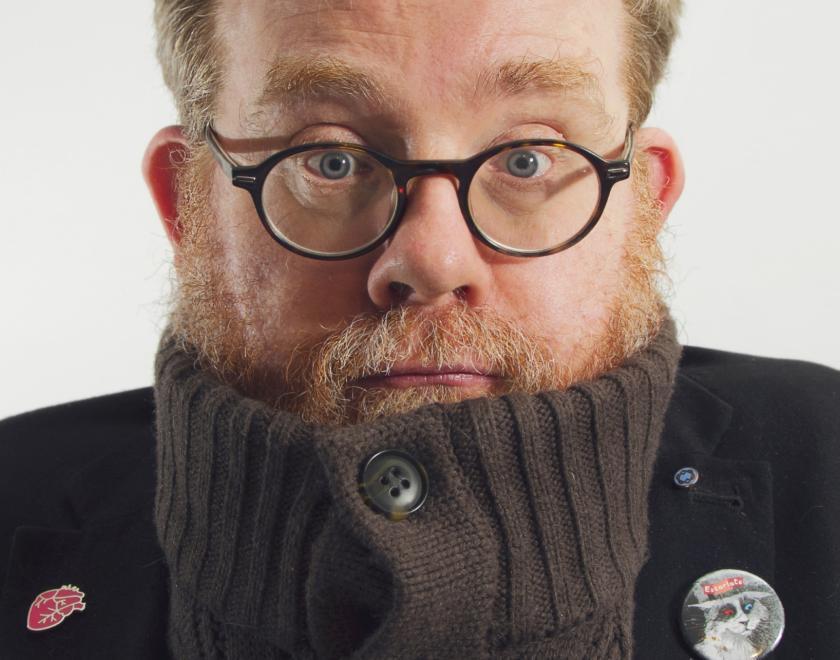 Picture of poet A.F Harrold