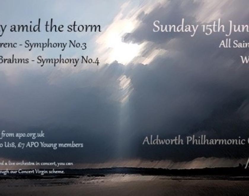 APO concert leaflet 