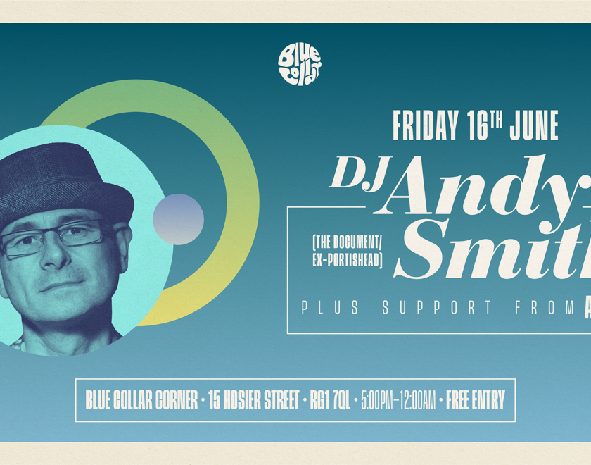 DJ Andy Smith at Blue Collar Corner
