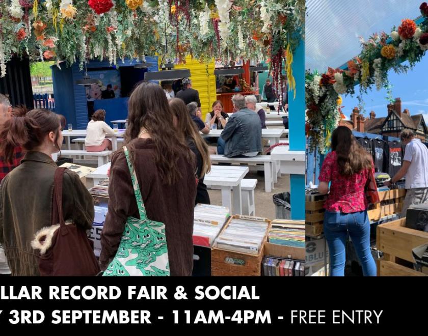 Record Fair & Social at Blue Collar Corner