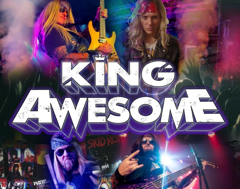 80s Arena Rock with King Awesome at The Flowing Spring