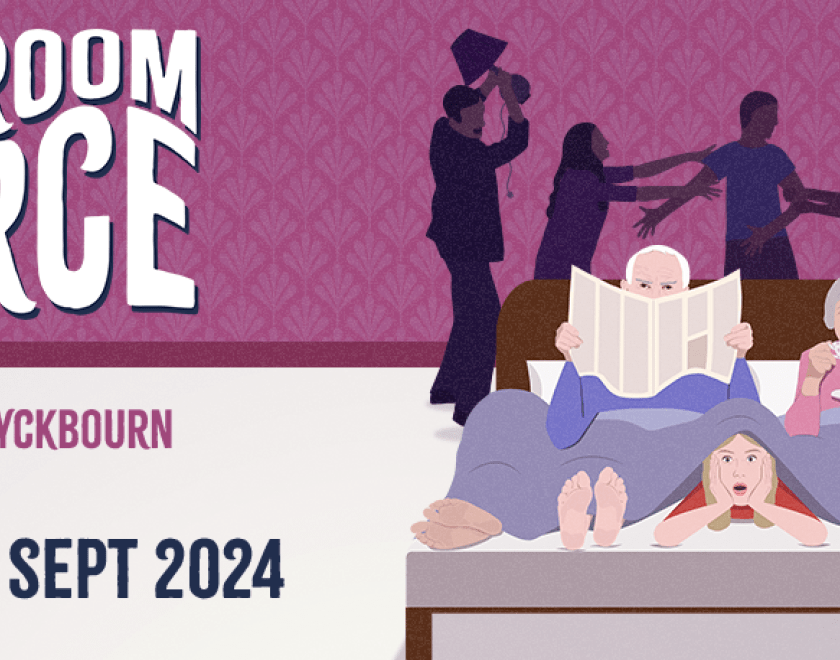 Bedroom Farce Show Poster