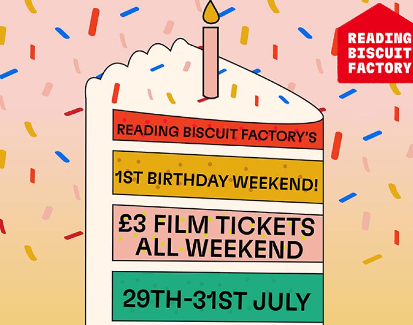 Reading Biscuit Factory birthday cake