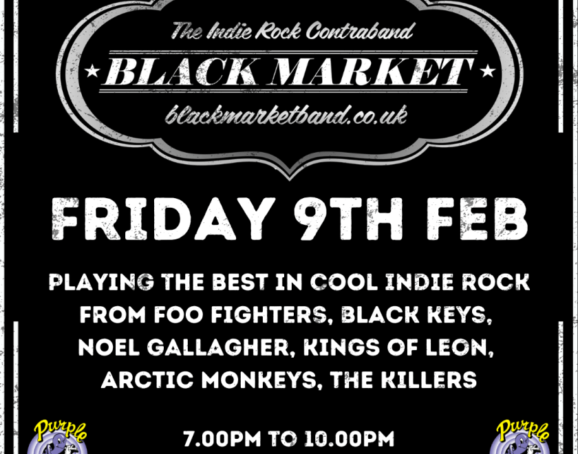 Black Market - Playing The Best In Cool Indie Rock