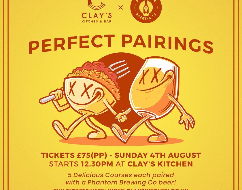 Phantom Brewing Co x Clays Kitchen Pairing Event