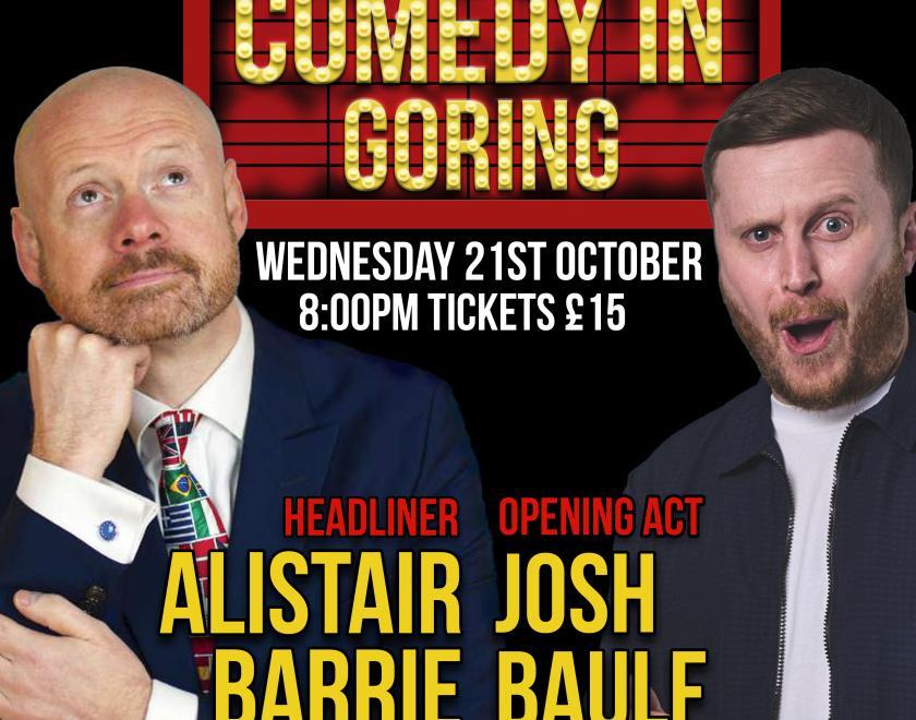 Poster of a comedy night