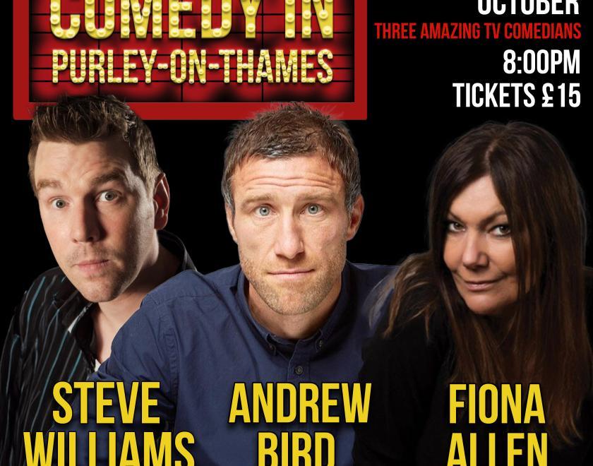 Poster for the Comedy Night at the Renegade Brewery