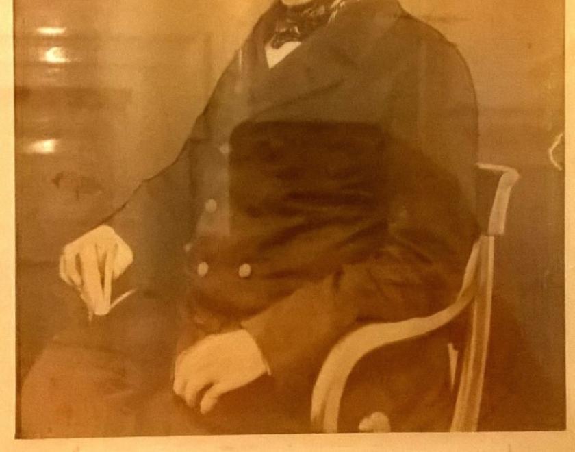 Capt. Purvis ghost haunts a famous house in Reading