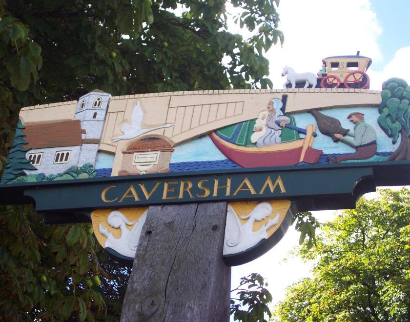 Caversham sign