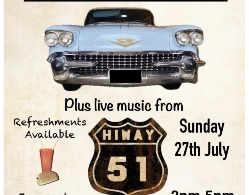 Classic American Cars & Bikes at The Flowing Spring