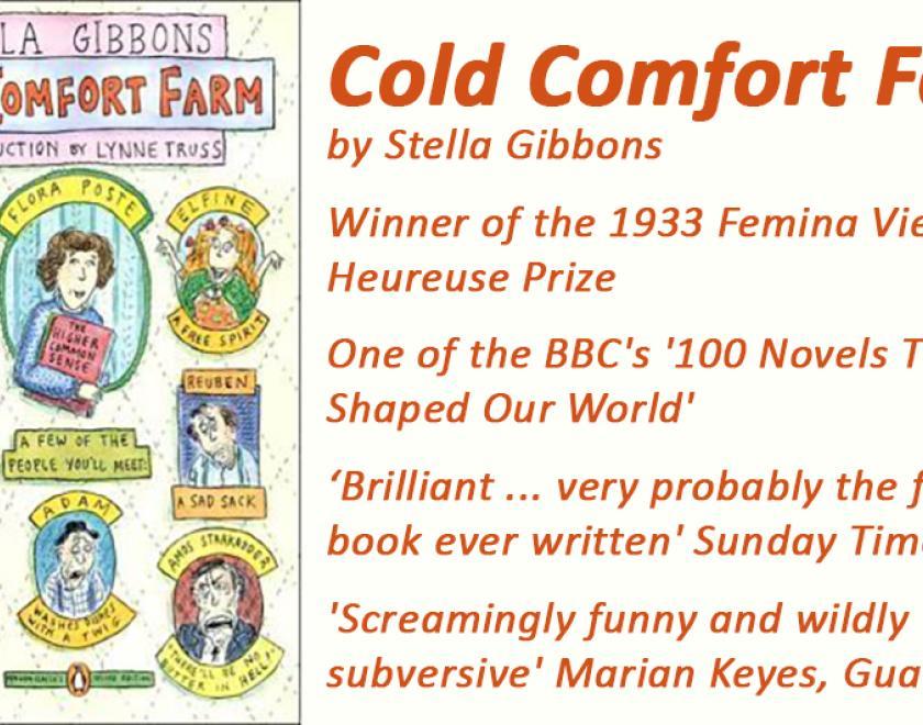 Picture of the cover of the book Cold Comfort Farm by Stella Gibbons