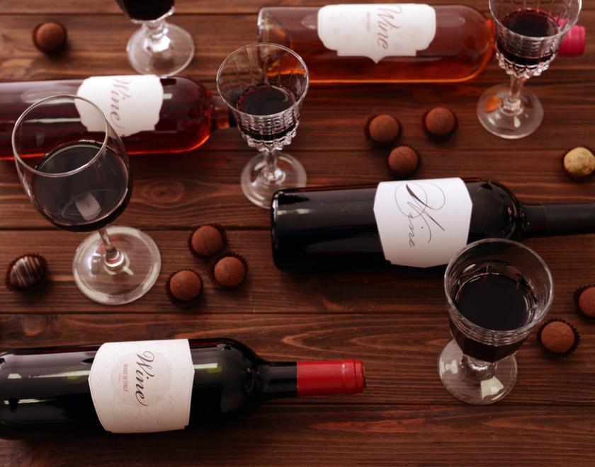 Pairing of wine with chocolate