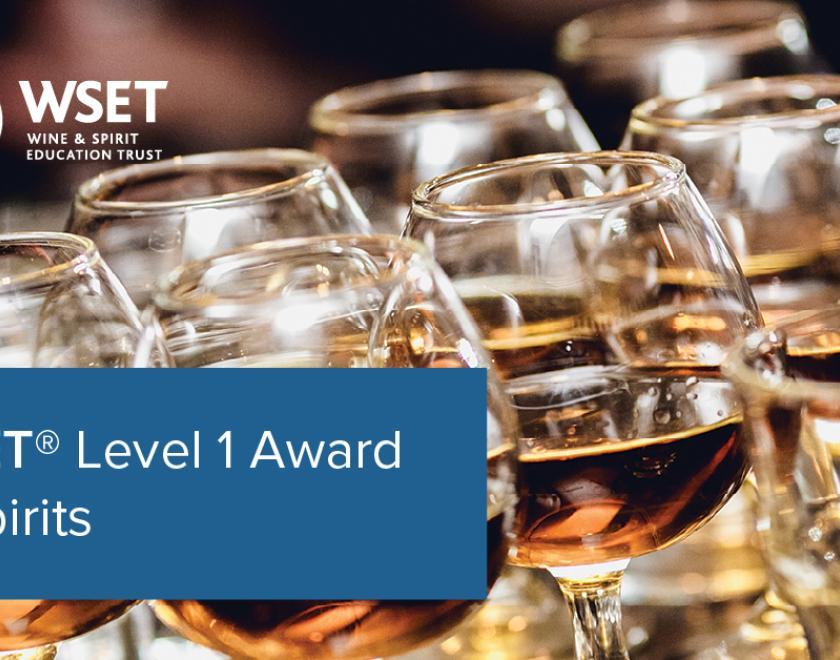 Level 1 qualification in Spirits 