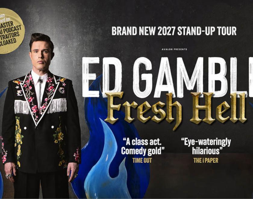 Ed Gamble: Fresh Hell. The Hexagon April 2027