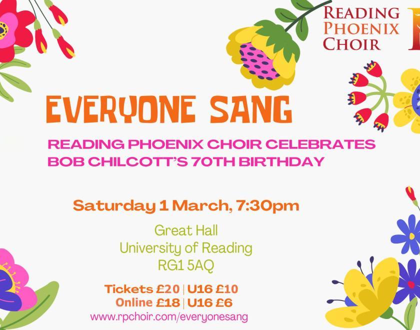 Everybody Sang Poster