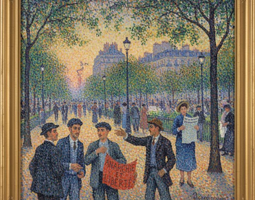 AI art in the style of a Monet painting