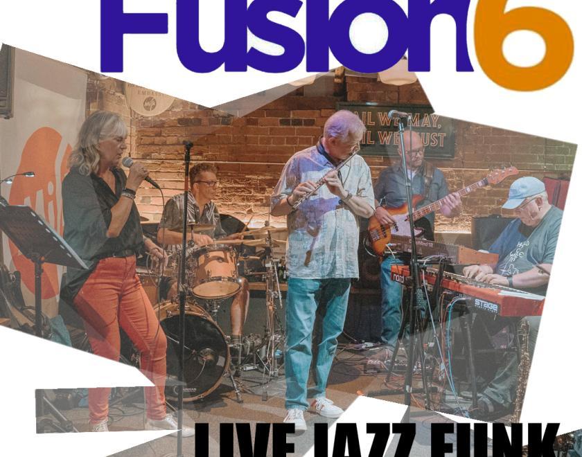 Live jazz band the Fusion 6