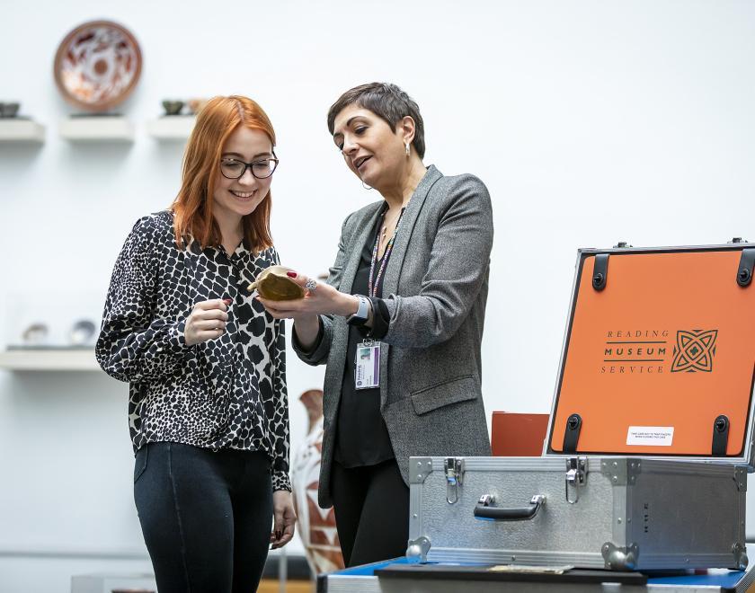 Handling Session at Reading Museum