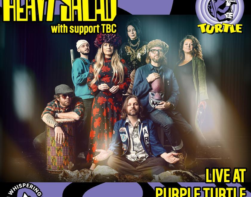 Heavy Salad - A cosmic slop of psychedelic pop....  Supports TBC  www.instagram.com/heavysaladsounds  https://www.facebook.com/heavysaladsounds  FREE ENTRY / 18+ ID Required