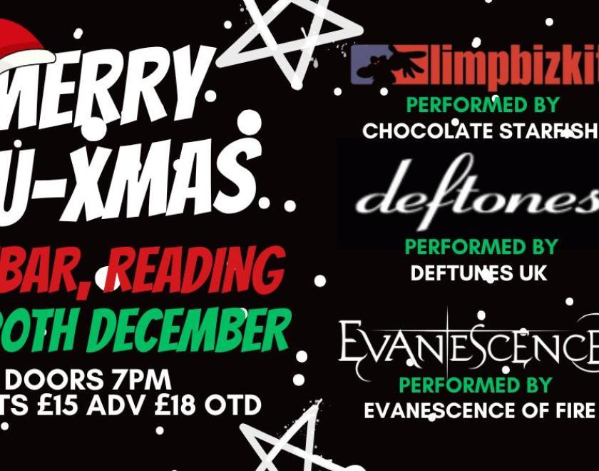 Festive Banner AD - Text of band names only