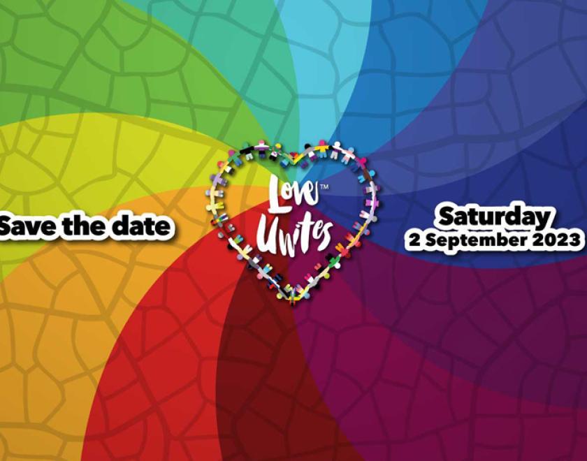 Love Unites 2023 logo