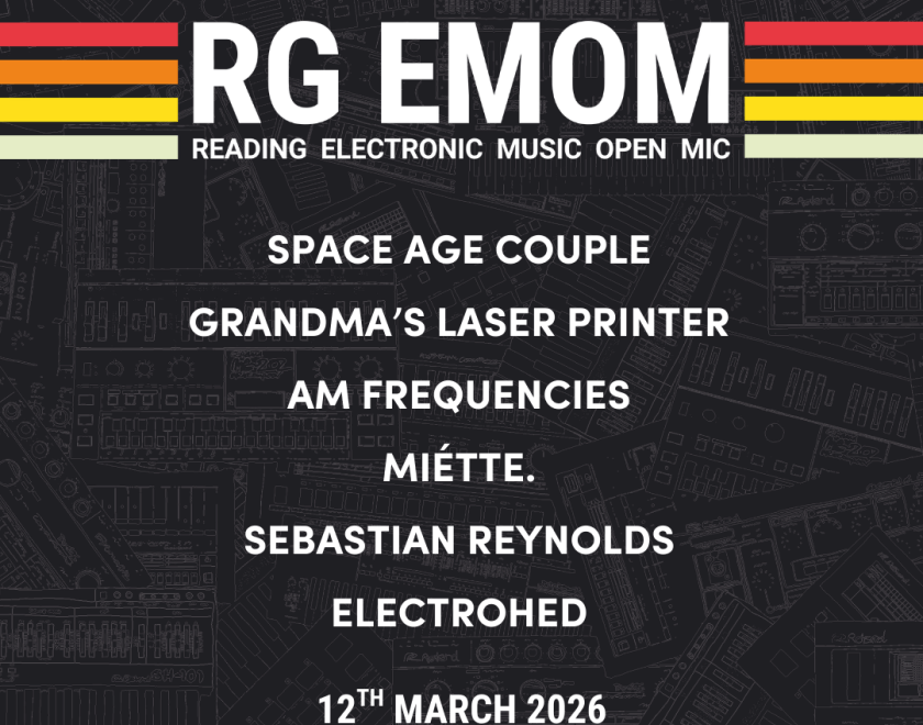 RG EMOM logo with text as shown below
