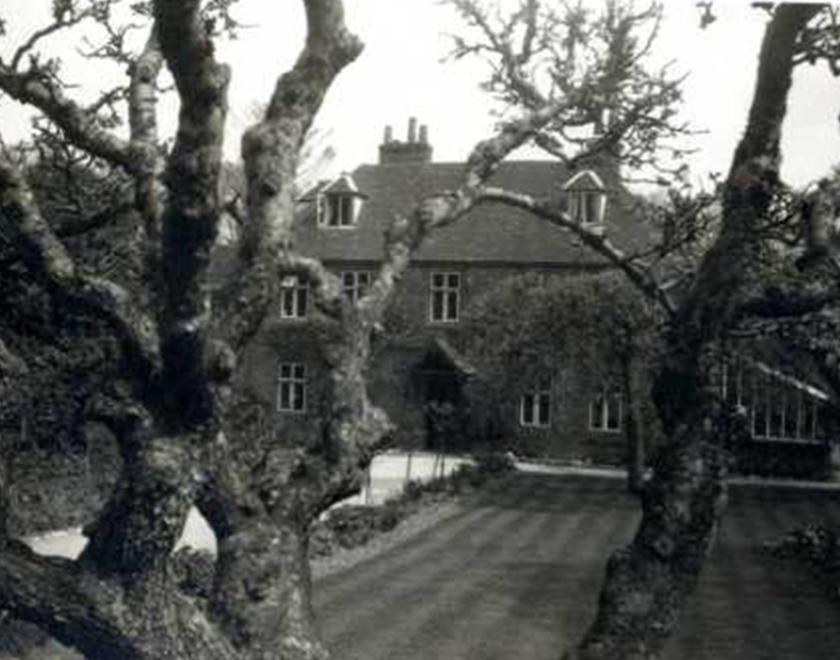 Black and white image of Kentwood House