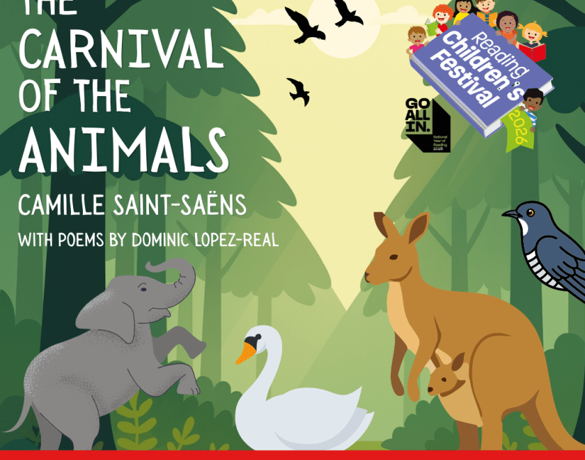 Banner showing the event details