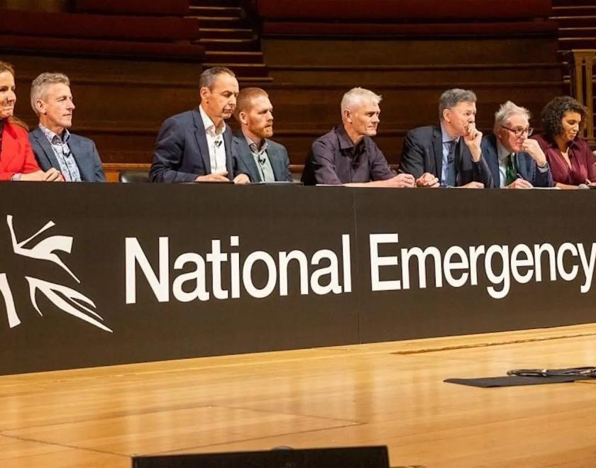 National Emergency Briefing in Westminster: Speakers
