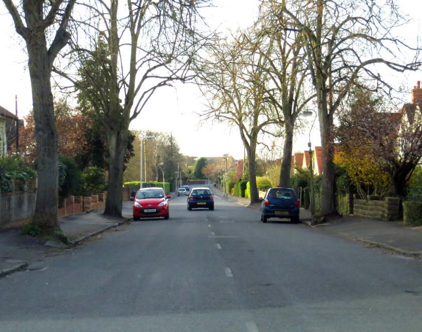 Northcourt Avenue in Reading 