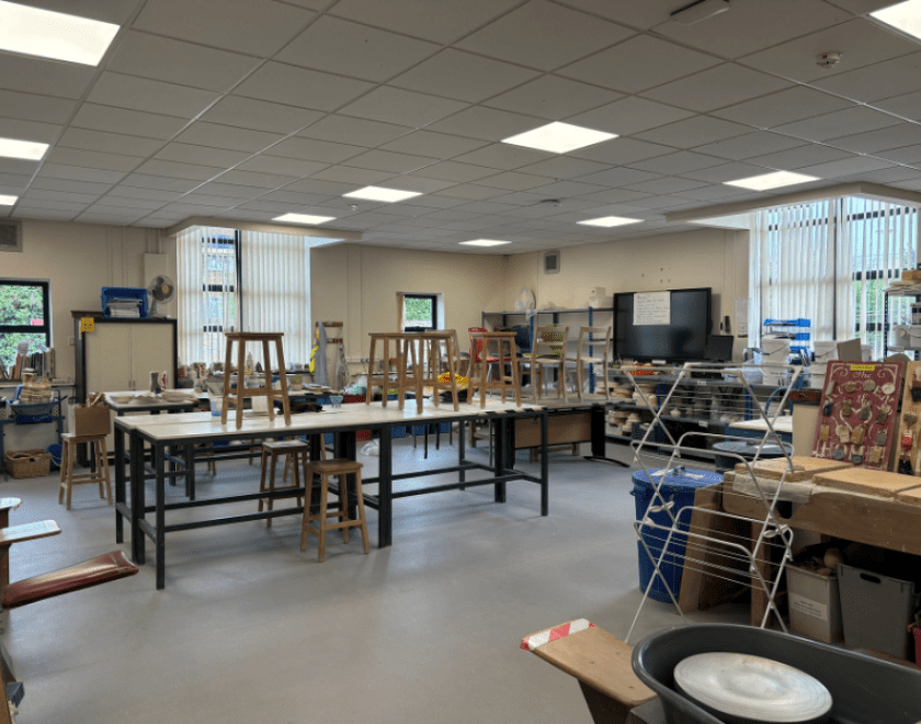 Pottery Studio at New Directions College