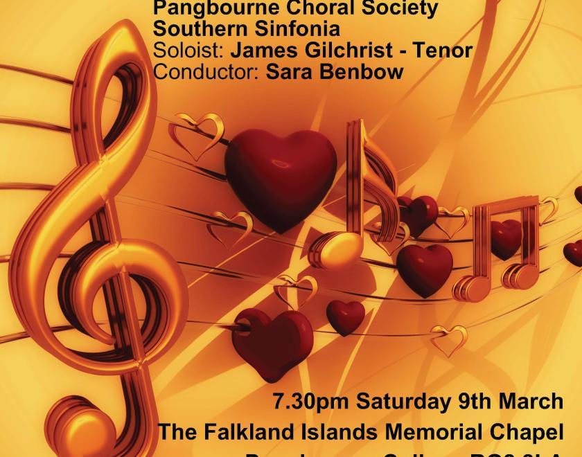 Our poster for the concert