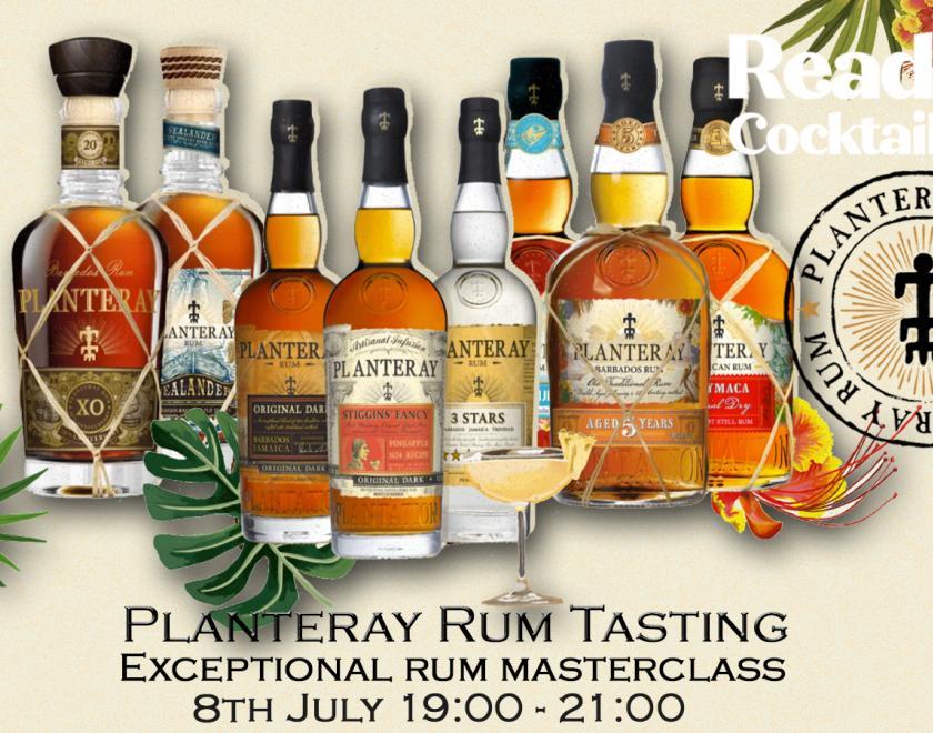 Planteray Rum Tasting