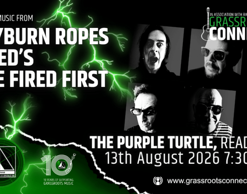 Tyburn Ropes at the Purple Turtle Gig banner