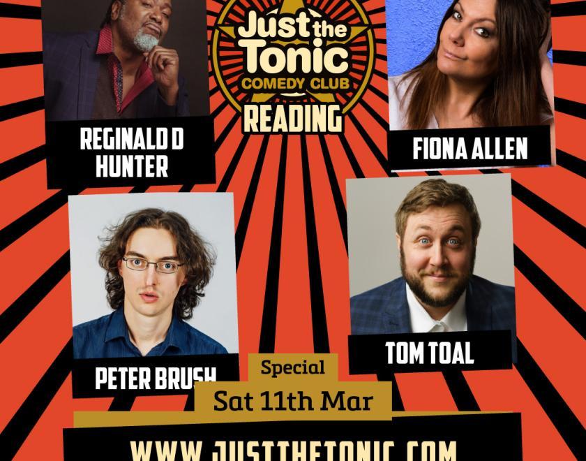 Reg Hunter, Fiona Allen, Peter Brush, Tom Toal