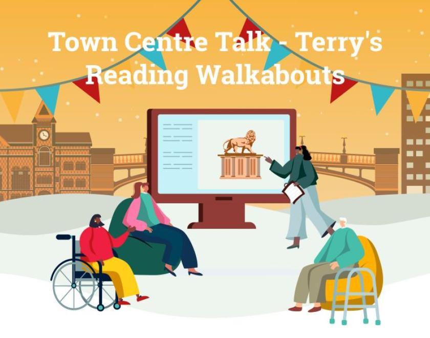 Image of people listening to a talk